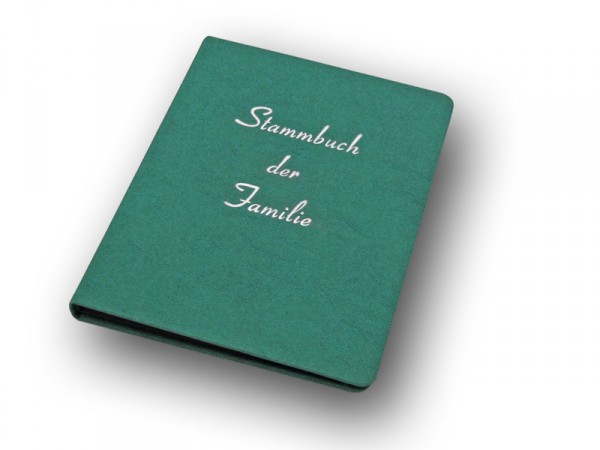 Stammbuch der Familie A5, türkis