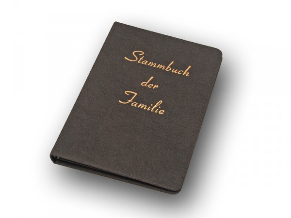 Stammbuch der Familie im Standesamt-Format, grau